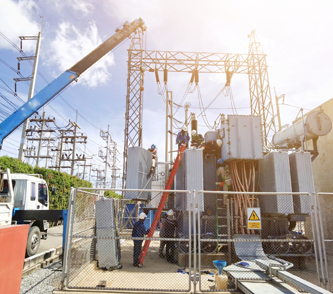 transformer installation